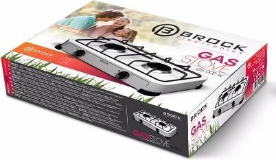 Actual product image Brock Electronics BROCK GS 002 W Gas Range Double Burner G30 G31 White