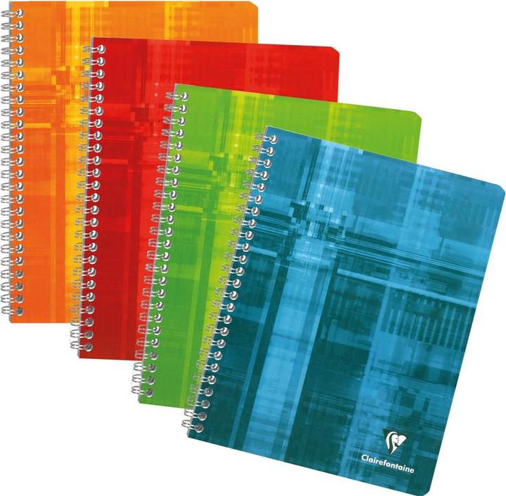 Produktbild Clairefontaine Spiralblock (A4, Kariert, Harter Einband)
