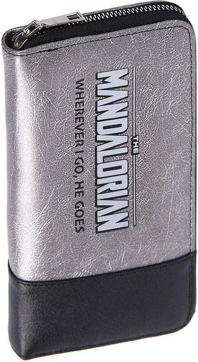 Produktbild The Mandalorian Ticketbox Kunstleder, grau