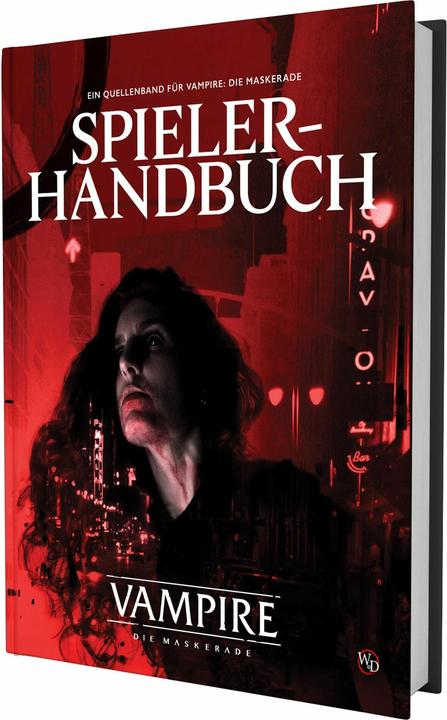 Actual product image V5 Vampire - The Masquerade: Player's Handbook (German)