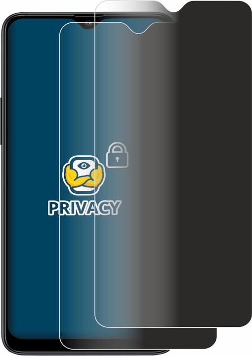 Productafbeelding BROTECT Sichtschutzfolie Anti-Spy Privacy Folie Blaulicht-Schutz (2 Stuk, Samsung Galaxy A20)