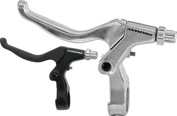 Actual product image Promax Brake lever - pair (silver)
