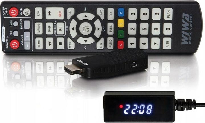 Wiwa TUNER DVBTT2 H265 MINI LED (DVB-T2, DVB-T)