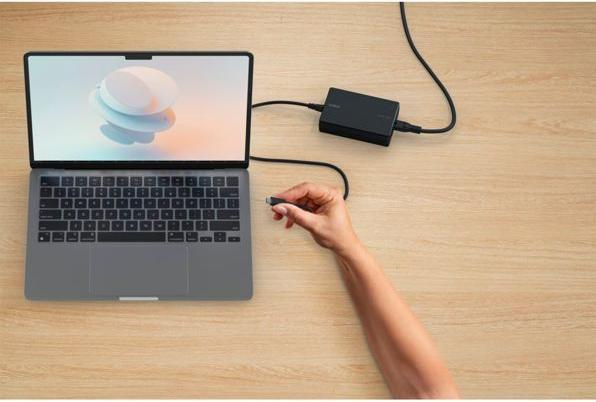 Produktbild Belkin USB-C GaN Netzteil 100W Power Delivery schw. INC016vfBK (100 W)