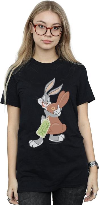 Immagine prodotto Looney Tunes Bugs Bunny Yummy Easter Maglietta Ampia Donna (S)
