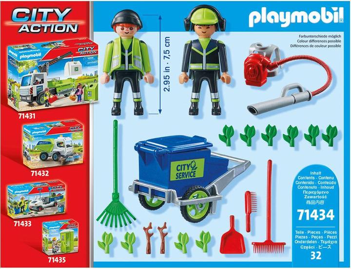 Immagine prodotto Playmobil Stadtreinigung mit E-Fahrzeug (71434, Playmobil Città d'azione)