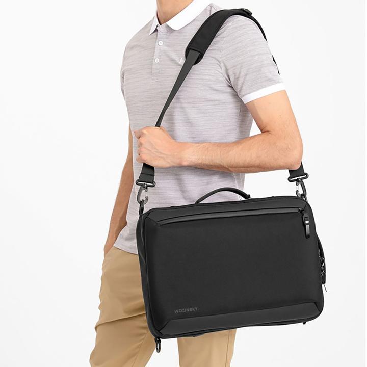Immagine prodotto Wozinsky Bags and briefcases Premium 15.6" Laptop Backpack/Bag with Strap - Black