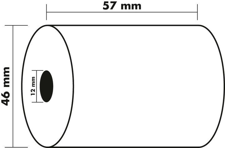 Actual product image Exacompta Rolls of thermal paper