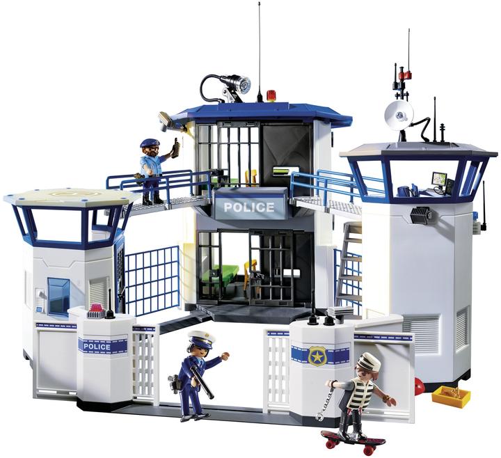 Actual product image Playmobil Intl. police command center with prison (6872, Playmobil City Action)