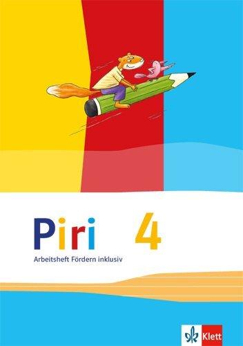 Actual product image Piri Das Sprach-Lese-Buch. Arbeitsheft Fördern inklusiv 4. Schuljahr (German, Ernst Klett Publishers, 2016)