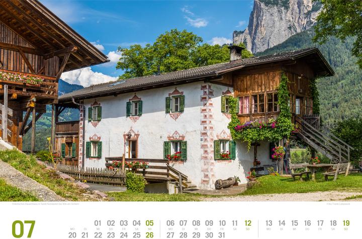 Image du produit Südtirol - von Bozen bis zu den drei Zinnen - ReiseLust Kalender 2026 (45 x 33 cm, Couverture rigide, Allemand)