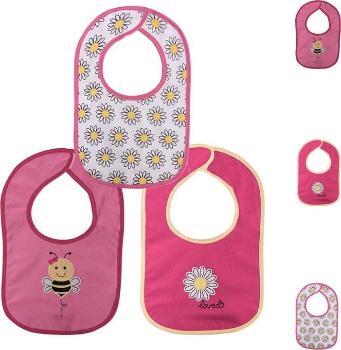 Immagine prodotto Baby Care Set di 3 bavaglini per bambini (12 mesi)