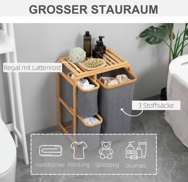 Image du produit Homcom Panier à linge