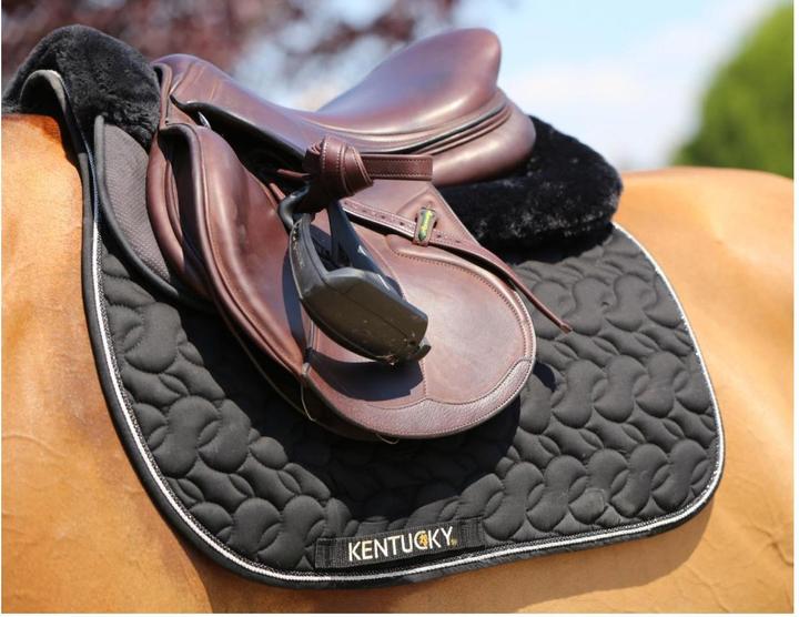 Actual product image Kentucky Horsewear Saddle Pad Lambskin Half Pad Anatomic Absorb