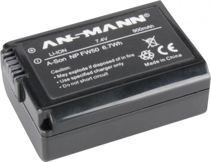 Actual product image Ansmann Battery Pack A-Son NP FW 50 (Rechargeable battery)