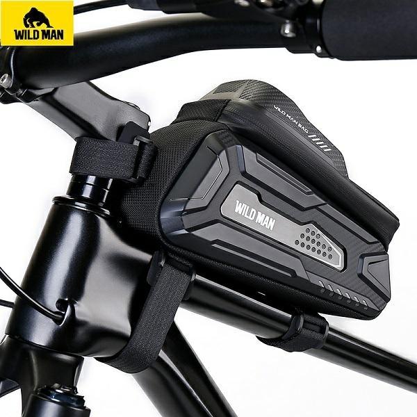 Actual product image Wildman Etui/uchwyt rowerowy M M30 sakwa na ramę czarna/black