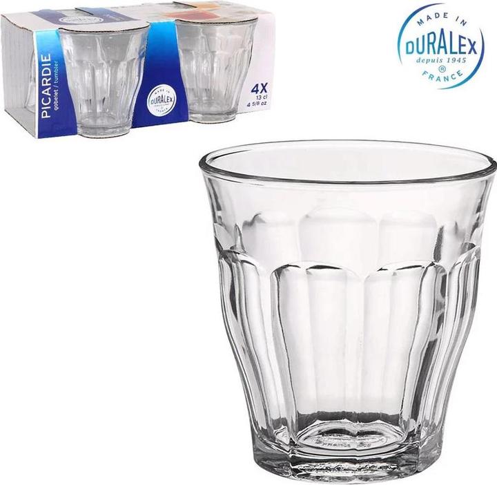 Produktbild Duralex Gläserset 1024AC04 130 ml (4 Stück) (0.13 l, 4 x)