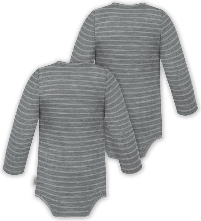 Immagine prodotto Normani Confezione da 2 pezzi di body per neonato in merino a manica lunga - 9343 (86)
