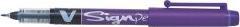 Image du produit Pilot Stylo fibre V Sign Pen, violet, épaisseur de trait : 0,6mm (Violet, 1 x)