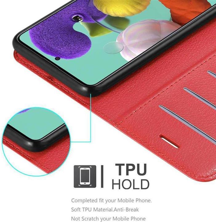 Actual product image Cadorabo Book with stand function cover (Samsung Galaxy A51 5G)