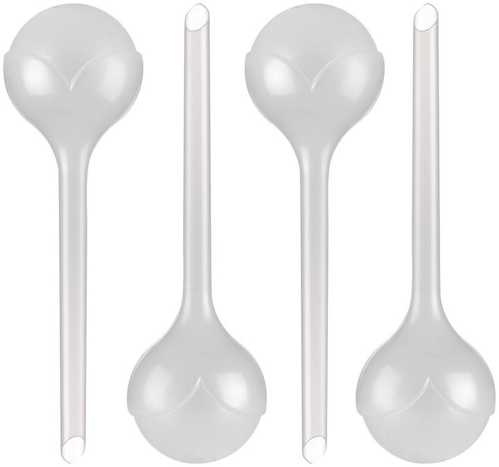 Produktbild Royal Gardineer 4er-Set Giessfrei-Bewässerungskugeln, Kunststoff, transparent, Ø 8,5 cm (Bewässerungskugeln)