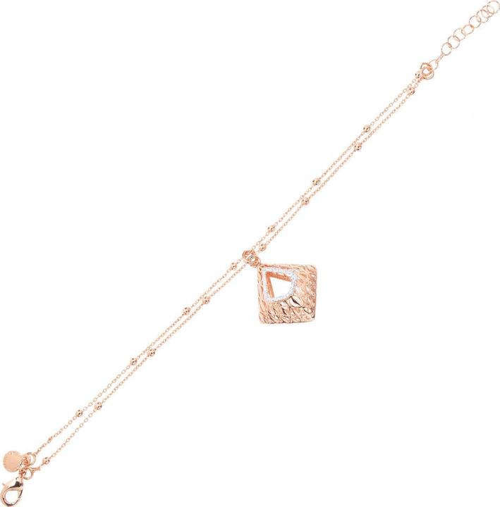 Actual product image Ottaviani Bronze bracelet with glitter