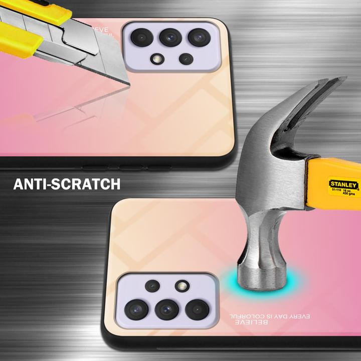 Actual product image Cadorabo TPU 2 colors glass envelope (Samsung Galaxy A33 5G)