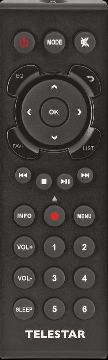 Produktbild Telestar TOP 500 sw HiFi-Tuner 43cm,Internet/DAB+/UKW,Streaming,BT,HM (Radio Tuner)