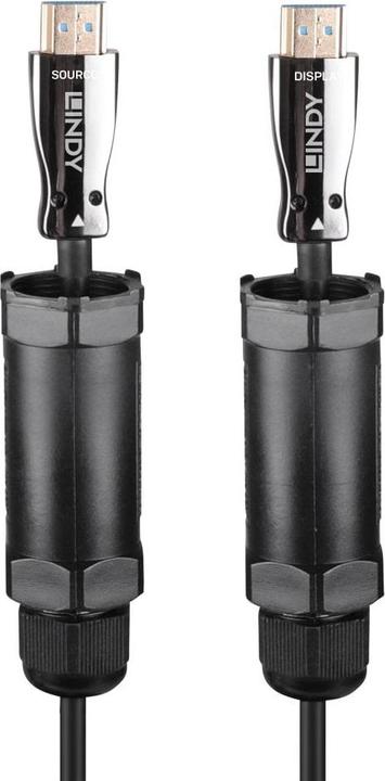 Produktbild Lindy 10m gepanzert Fibre Optic Hybrid HDMI 8K60 Kabel (10 m, HDMI)