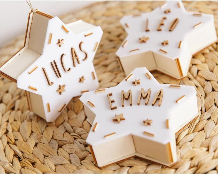 Actual product image Vintiun Star lamp mini personalizable