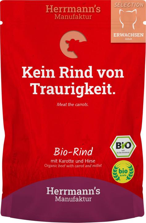Produktbild Herrmanns Selection Rind mit Karotte (Adult, 1 Stk., 100 g)