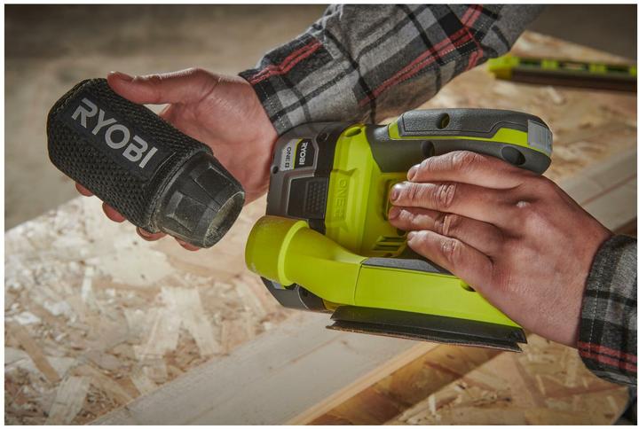 Actual product image Ryobi RROS18-0 (Eccentric grinder)