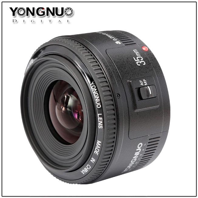 Immagine prodotto Yongnuo 35 mm f/2 Canon EF (Canon EF, Full-frame, APS-C / DX)