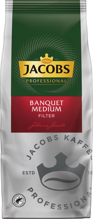 Immagine prodotto Jacobs Caffè macinato Banquet Medium 1 kg (Tostatura media, 1000 g)
