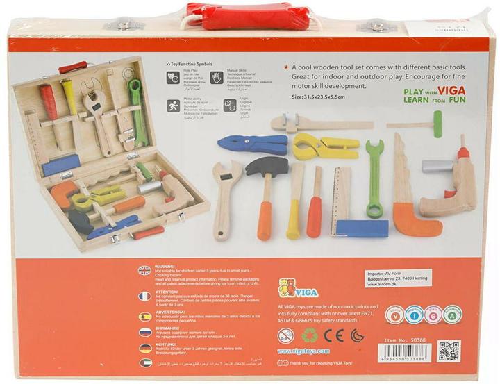 Actual product image Viga Toys Toolbox
