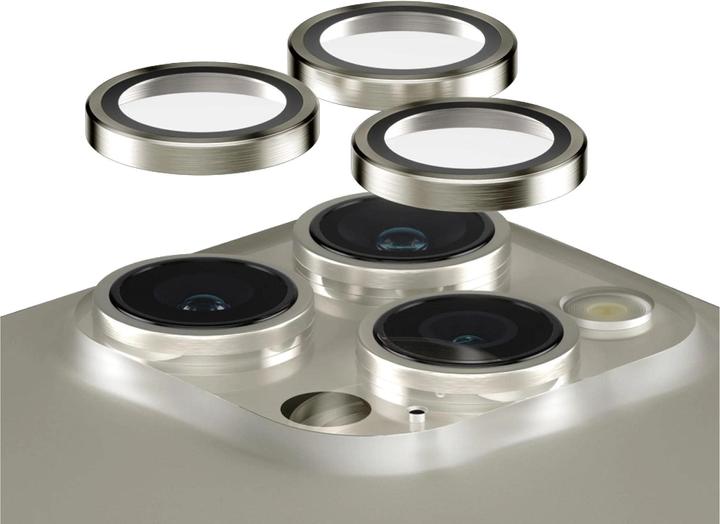 Produktbild PanzerGlass Hoops Camera Lens Protector (1 Stück, Apple iPhone 15 Pro Max, Apple iPhone 15 Pro)
