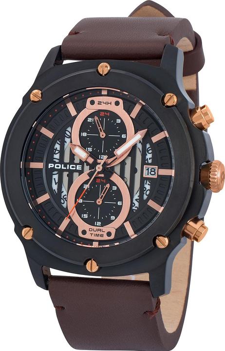 Image du produit Police PL15917JSB.02A Lulworth 47mm 5ATM (Montre analogique, 47 mm)
