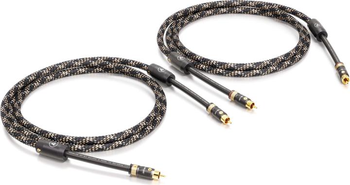 Image du produit ViaBlue NF-S1 ZILVEREN QUATTRO RCA CABLE (Stereo versie) 1 mètre (1 m)