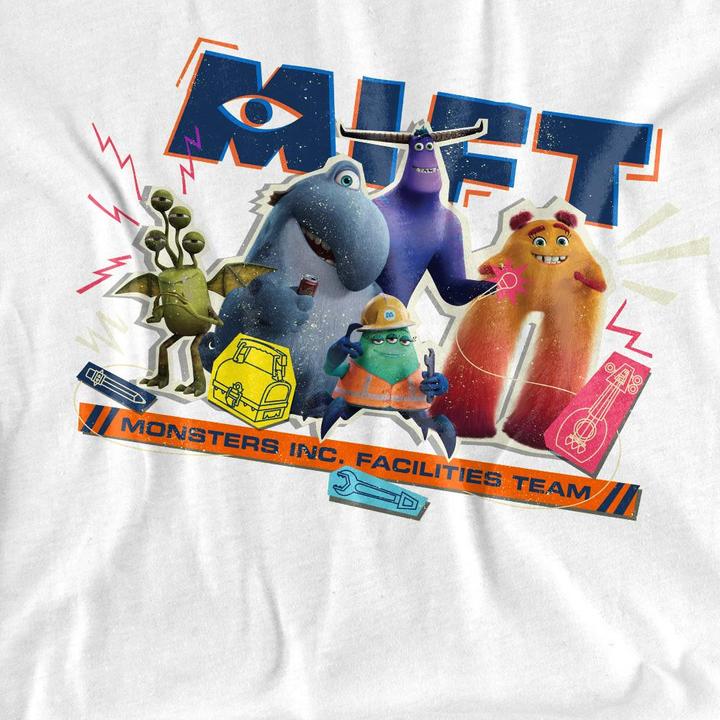 Image du produit Monsters at Work - T-shirt MONSTERS INC FACILITIES TEAM - Adulte (S)
