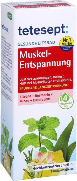 Produktbild Tetesept Bath Muscle relaxation 125 ml (125 ml, Badeöl)