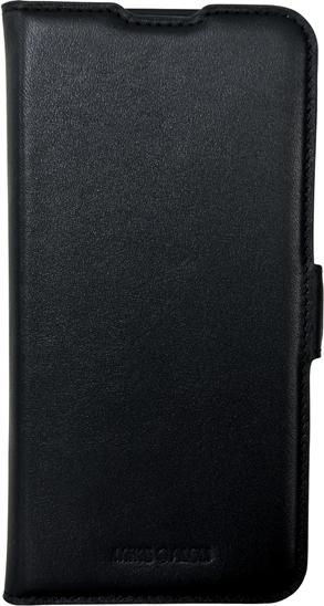 Actual product image Mike Galeli Book cover genuine leather Fabio black (Samsung Galaxy A25 5G)