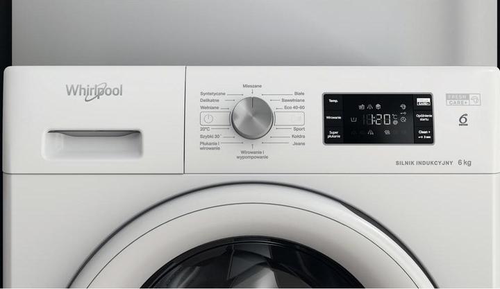 Produktbild Whirlpool FFB 6238 W PL (6 kg, Links)