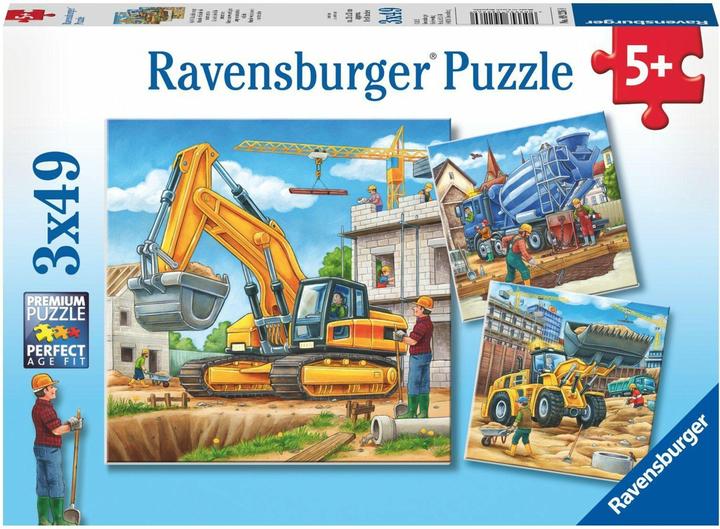 Immagine prodotto Ravensburger Grandi veicoli da costruzione (49 pezzi)