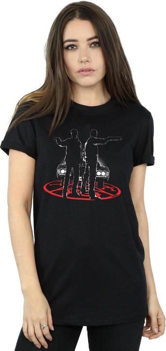Immagine prodotto Supernatural Sam And Dean Silhouette Maglietta Ampia Donna (M)