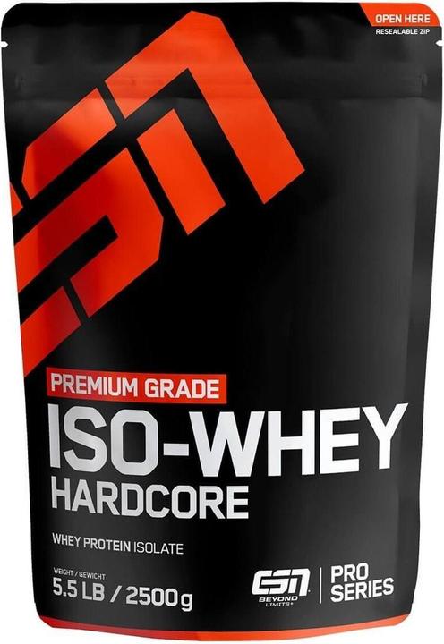Image du produit ESN Iso Whey Hardcore (Chocolate, 1 pcs, 2500 g)