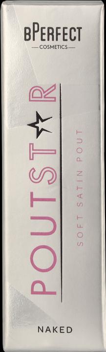 Produktbild BPerfect Cosmetics Make-Up Unisex Poutstar Satin Lipstick #Naked 3.5 Gr (Nude, Neutral)