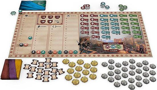 Produktbild Iello 518249 - Khora, Brettspiel, 2-4 Spieler, ab 14 Jahren (DE-Ausgabe) (Deutsch)