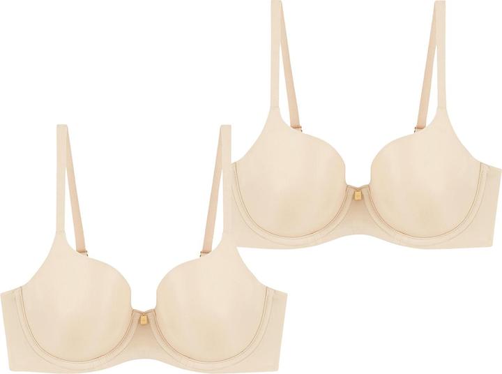 Actual product image Triumph Body Make-Up Essentials underwired bra (75 C, pack of 2)