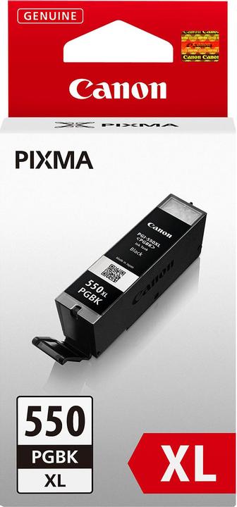 Actual product image Canon Pgi-550xl (PGBK)