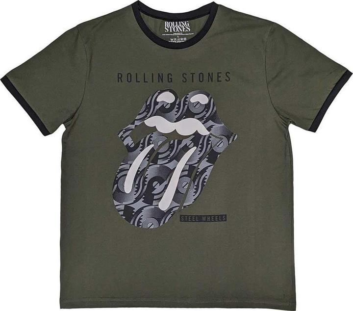 Actual product image The Rolling Stones Unisex Adult Tongue T-Shirt (L)